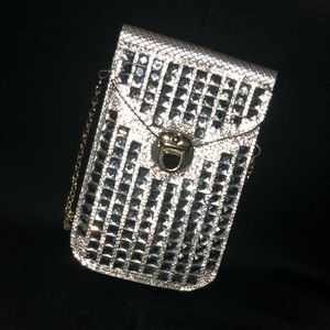 Bling Cellphone Cross Body Pouch